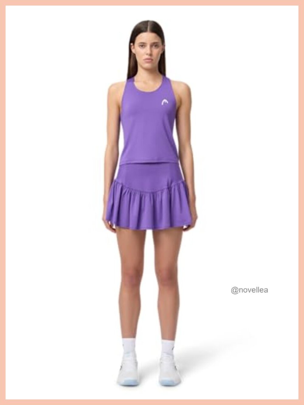 Move Tennis Skort Moisture-Wicking Stretch Athletic Skort Built-in Shorts